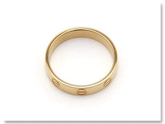 Cartier Mini/ Wedding Love Ring 18KT Yellow Gold US 5.5