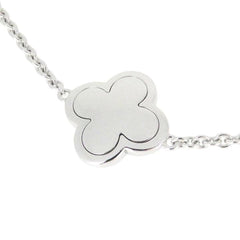 Van Cleef & Arpels (VCA) Pure Alhambra Clover 18KT White Gold 4 Motif Bracelet
