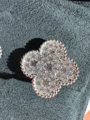 Van Cleef & Arpels Diamond-Paved Magic Alhambra Ear Studs