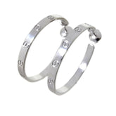 Cartier Large Love Hoop Earrings