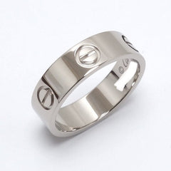 Cartier Love 18KT White Gold Ring #54 / US 6.5