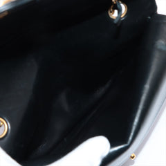 CHANEL Vintage Black Lambskin GHW Double Flap Bag