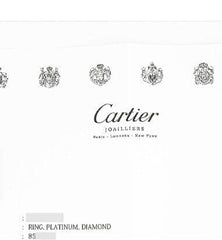 Cartier 1.51ct Diamond GIA 1895 Solitaire Engagement Wedding Ring Size 5