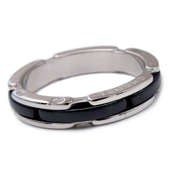 CHANEL Ultra 18KT Gold & Black Ceramic Ring