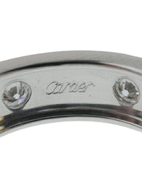 Cartier 6P Diamond 18KT White Gold Love Earrings