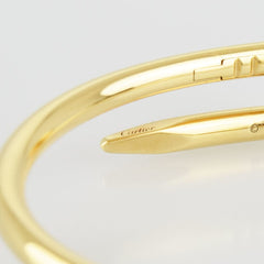 Cartier 18KT Yellow Gold Juste Un Clou Bracelet