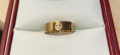 Cartier 18KT Yellow Gold Love Ring Size 57/ US 7.75