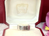 Cartier 18KT White Gold Love Ring Size 49