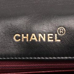 Vintage CHANEL Black Lambskin GHW Diana Flap Bag