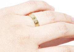 Cartier Full Diamond-Paved 18KT Yellow Gold Love Ring Size #51/ 5.5