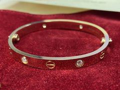 Cartier Love Bracelet Diamond 18KT Pink Gold #16