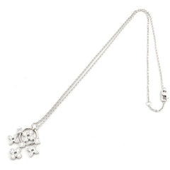 Louis Vuitton Diamond Pendantiff de Dantil 18KT White Gold Necklace & Pendant