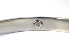 Cartier 18KT White Gold Love Bracelet Size 17