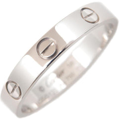 Cartier Mini Wedding Love Ring 18KT White Gold #58/ US 8