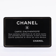 CHANEL Black Lambskin 25 Double Flap Handbag