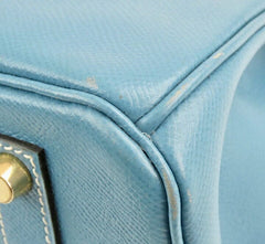 Hermès Birkin Bleu Jean Togo Leather w/ GHW