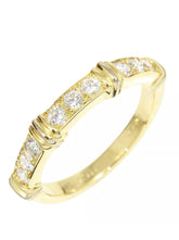 Cartier Contessa Diamond 18KT Gold Ring Sz. 5.5-6