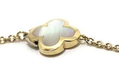 Van Cleef & Arpels Pure Alhambra Mother of Pearl 9 Motif Necklace