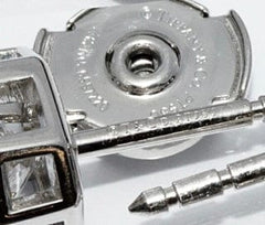 Tiffany & Co. 2.08ct Diamond Lucida G/ VVS2 Platinum Earstuds