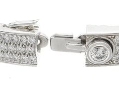 Cartier Diamond Full 18KT White Gold Love Bracelet Size 20 w/ Cert