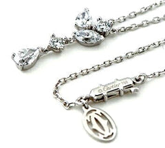 Cartier High-Jewelry 1.70ct Diamond Blossom 18KT White Gold Necklace
