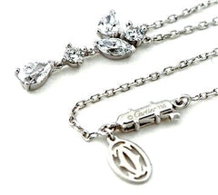 Cartier High-Jewelry 1.70ct Diamond Blossom 18KT White Gold Necklace