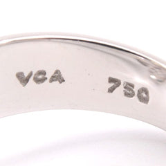 Van Cleef & Arpels VCA Diamond Cosmos Flower High-Jewelry 18KT Gold Ring