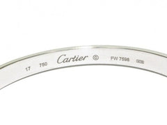Cartier 18KT White Gold Love Bracelet #17