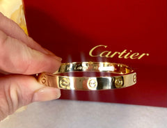 Cartier 18KT Rose Gold Love Bracelet Size 16