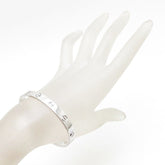 Cartier 18KT White Gold Love Bracelet Size 17 w/ Cert