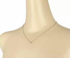 Tiffany & Co. Diamond Pt950 Platinum Mini Victoria Necklace