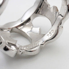 Cartier Diamond-Paved C Motif 18KT White Gold Ring