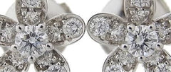 Van Cleef & ArpelsSocrate Diamond 18KT White Gold Earrings