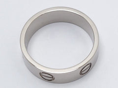Cartier Love 18KT White Gold Ring #54 / US 6.5