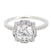 Harry Winston Belle Collection 2.21 tcw Diamond Engagement / Wedding Ring