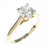 Cartier VVS1 0.81ct Diamond 1895 Solitaire Engagement/ Wedding Ring Sz 5.5