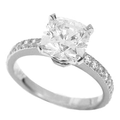 Tiffany & Co. NOVO 1.58 ct VS1/ I Brilliant PT950 Engagement Wedding Ring