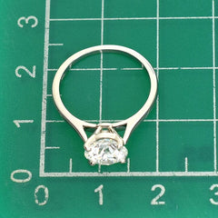 Cartier 1.51ct Diamond GIA 1895 Solitaire Engagement Wedding Ring Size 5