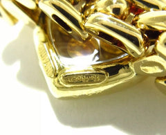 Chopard Happy Diamond 18KT Yellow Gold Ring Size 5