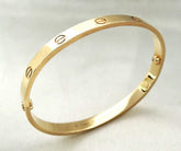 Cartier 18KT Yellow Gold Love Bracelet Size #19 wCertificate
