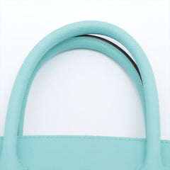 Hermès 30 Blue Atoll Veau Epsom Leather Bag Satchel