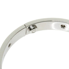 Cartier 10 Diamond 18KT White Gold Love Bracelet Size 16