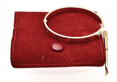 Cartier Love Bracelet 18KT Yellow Gold #17 Screw Motif