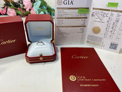 Cartier .40ct Diamond PT950 Wedding/ Engagement Ring