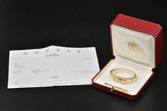 Cartier 18KT Yellow Gold Love Bracelet #17
