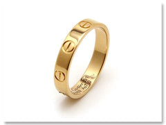 Cartier Mini/ Wedding Love Ring 18KT Yellow Gold US 5.5
