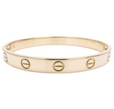 Cartier Love Bracelet 18KT Yellow Gold #16 Screw Motif