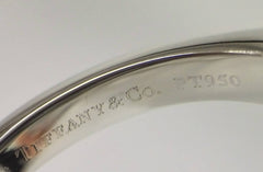 Tiffany & Co. Diamond .57ct Solitaire Platinum Pt950 Engagement/ Wedding Ring Size 5