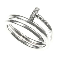 Cartier Diamond Juste Un Clou Nail Ring Size 51