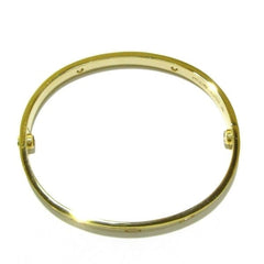Cartier 4P / Half Diamond 18KT Yellow Gold Love Bracelet #17